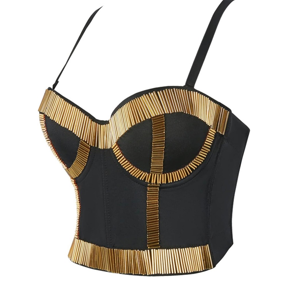 Size medium to large nightclub bra top